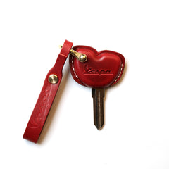 Leather Vespa Motorcycle Key Holder Handmade Leather Vespa Motorcycle Key Cover