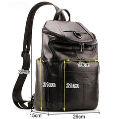 Convertible Sling Backpack For Big Men