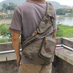 Sling Bag for Big Man - Compartment View