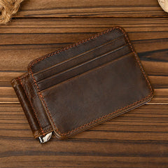 Bifold Leather Wallet with Money Clip Mens Bifold Wallets with Money Clip - iwalletsmen