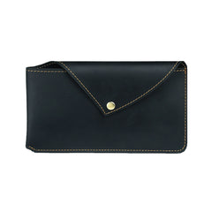  Mens Leather Belt Bag Pouch Bag Leather Cell Phone Holster with Belt Loop - iwalletsmen