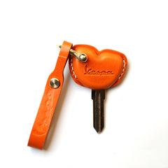 Leather Vespa Motorcycle Key Holder Handmade Leather Vespa Motorcycle Key Cover