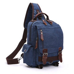 Canvas Large Sling Bag for Big Guys