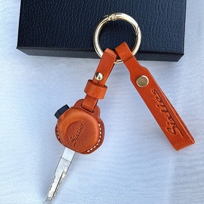 Leather Sixties 300i Motorcycle Key Holder 