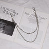 Silver Mens Double Chains Box Wallet Chain Jeans Chain Cute Pants Chain For Women