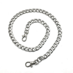 Silver Mens Long Wallet Chain Biker Wallet Chain Cool Silver Pants Chain For Men