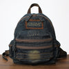 Denim Black Womens Backpack School Backpacks Blue Vintage Denim Backpack For Women