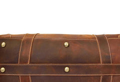 Cool Vintage Leather Mens Duffle Bags Weekender Bag Overnight Bag Travel Bag