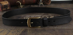 Genuine Leather Punk Rock Biker Trucker Mens Belt Men Black Coffee Belt for Men