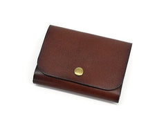 Leather Mens Front Pocket Wallet Small Wallets Card Wallet Change Wallet for Men