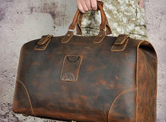 Leather Mens Doctor Bag Weekender Bags Travel Bag Duffle Bag for Men