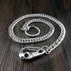 Solid Stainless Steel Skull Wallet Chain Cool Punk Rock Biker Trucker Wallet Chain Trucker Wallet Chain for Men