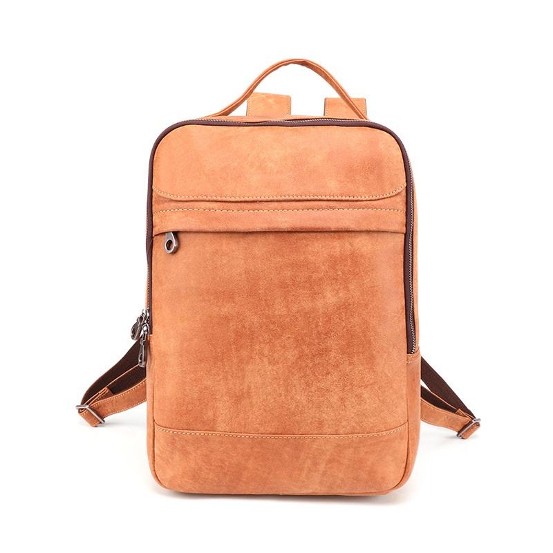 Cool Leather Mens 13inch Computer Backpack School Backpack Travel Backpack for Men