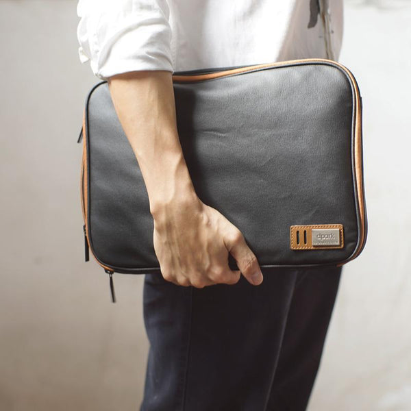 Fashion Canvas PVC Men's 13.3" Apple Macbook Air Laptop Bag Laptop Case For Men