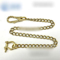 Fashion Pure Brass 18'' Wallet Chain Biker Wallet Chain Pants Chain for Men