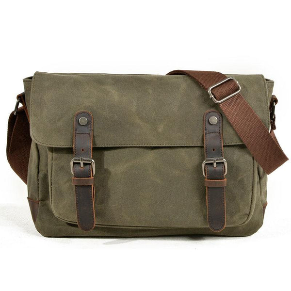 Mens Canvas Side Bag Messenger Bag Camera Courier Bag Shoulder Bag for Men