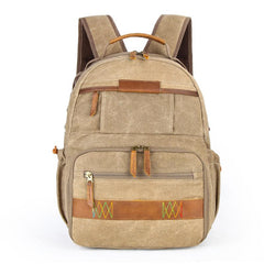 GREEN LARGE CANVAS WATERPROOF MENS CANON CAMERA BACKPACK NIKON CAMERA BAG DSLR CAMERA BAG FOR MEN