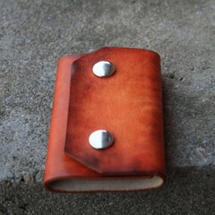 Handmade Mens Leather Key Holder Key Wallet Small Key Wallet for Men