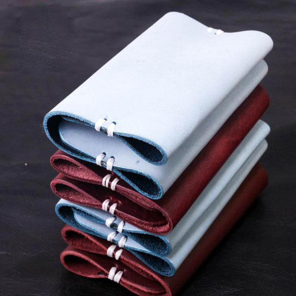 Handmade Leather Mens billfold Wallet Cool Leather Wallet Slim Wallet for Men Women