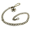 Brass Star Fashion Wallet Chain Punk Pants Chain Gold Wallet Chain Long Key Chain For Men