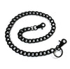 Cool Black Mens Biker Wallet Chain Punk Pants Chain Long Black Wallet Chain For Men