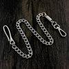 COOL SILVER STAINLESS STEEL MENS PANTS CHAINs WALLET CHAIN BIKER WALLET CHAIN FOR MEN