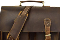 Genuine Leather Messenger Bag Cool Chest Bag Sling Bag Crossbody Bag Travel Bag Hiking Bag for men