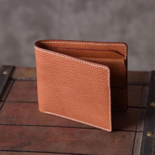 Handmade Leather Mens Cool Wallet Men Slim Wallets Front Pocket Wallet for Men - iChainWallets