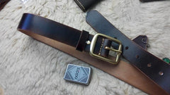 Handmade Vintage Leather Mens Belt Men Leather Belt for Men