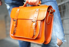 Cool Leather Mens Messenger Bag Handbag Shoulder Bag for men