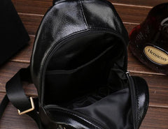 Cool Leather Mens Sling Bags Sling Shoulder Bags Sling Backpack Chest Bag for men