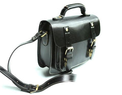 Cool Leather Mens Messenger Bag Handbag Shoulder Bag for men