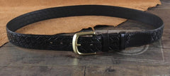 Genuine Leather Punk Rock Biker Trucker Mens Belt Men Black Coffee Belt for Men