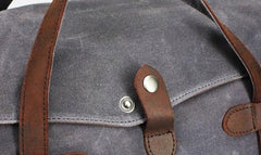 Mens Waxed Canvas Weekender Bags Canvas Travel Bag Canvas Overnight Bag for Men