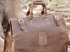 Leather Mens Doctor Bag Weekender Bags Travel Bag Duffle Bag for Men