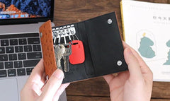 Leather Mens Key Wallet Car Keys Holder Cool Car Keys Case for Men
