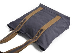 Mens Canvas Tote Purse Handbags Canvas Shoulder Bag for Men
