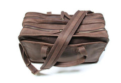 Vintage Leather Mens Large Travel Bags Handbags Shoulder Bags for men