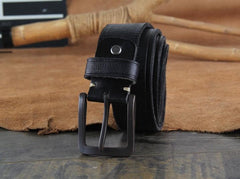 Genuine Leather Punk Rock Biker Trucker Mens Belt Men Black Coffee Belt for Men