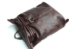 Cool Vintage Leather Mens Backpack Travel Backpack Laptop Backpacks for men