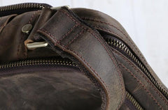 Cool Leather Vintage Mens Messenger Bags Small Shoulder Bags for Men