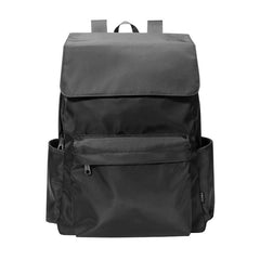 Fashion Black Mens Nylon Backpack Travel Backpacks 15‘’ Laptop Backpack College Bag for men