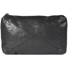 Handmade Leather Mens Brown Fanny Pack Hip Pack Black Chest Bag Sling Bag for Men