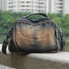 Blue Denim Mens Womens Small Messenger Bag Jean Casual Postman Bags Shoulder Bag Courier Bag For Men