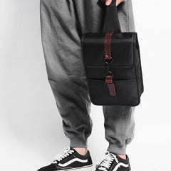 Nylon Cloth Casual Men's Sling Bag One Shoulder Backpack Chest Bag For Men