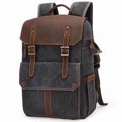 CANVAS WATERPROOF MENS CANON CAMERA BACKPACK LARGE NIKON CAMERA BAG DSLR CAMERA BAG FOR MEN