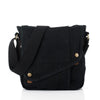 Khaki CANVAS Small MENS Black Vertical Shoulder Bag Messenger Bag Side Bag For Men