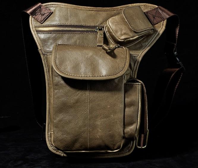 バッグ leather waist pouch brown Supreme Leather Waist Bag Brown (24FW)