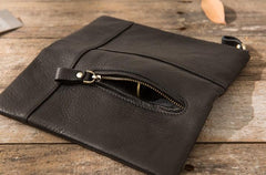 Cool Mens long Wallet Leather Bifold Wallet Long Wallets for Men