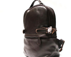 Mens Leather Backpack Cool Travel Backpacks Laptop Backpack for men